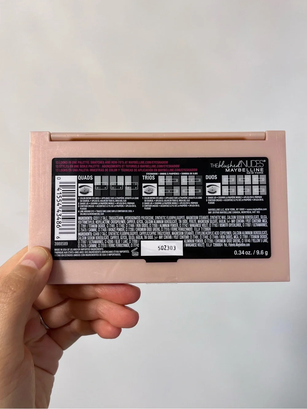 Maybelline The Blushed Nudes Eyeshadow Palette